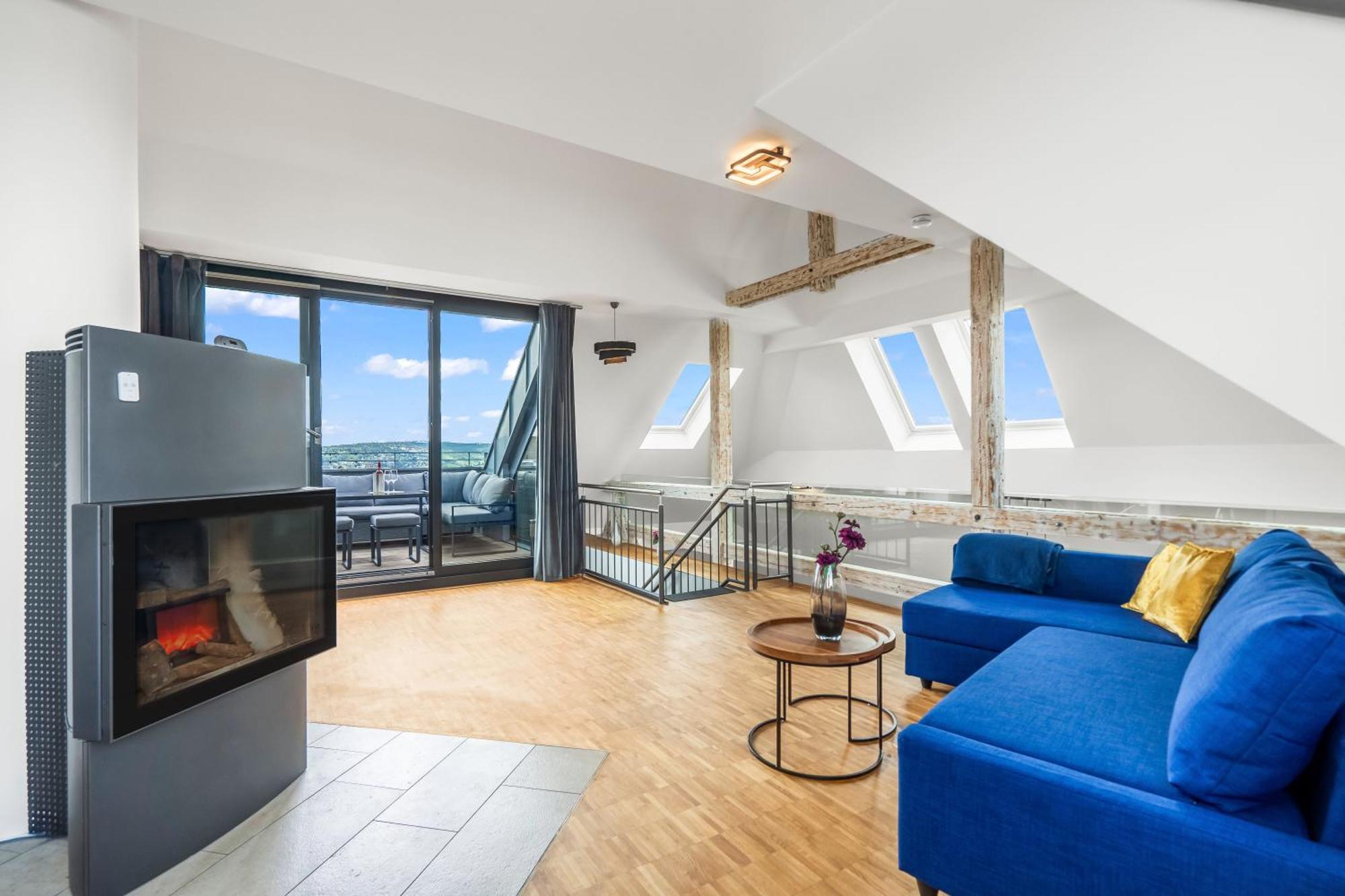Dnd Design Loft I 170Qm I Parken I Balkon I Workstation I Netflix I Kaffee I Waschmaschine I Trockner I Xbox I Ausblick Apartment Wurzburg Exterior photo